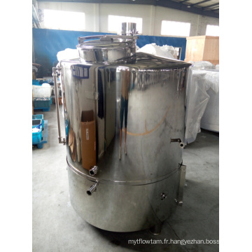 Réservoir de brassage en acier inoxydable avec élément de chauffage direct